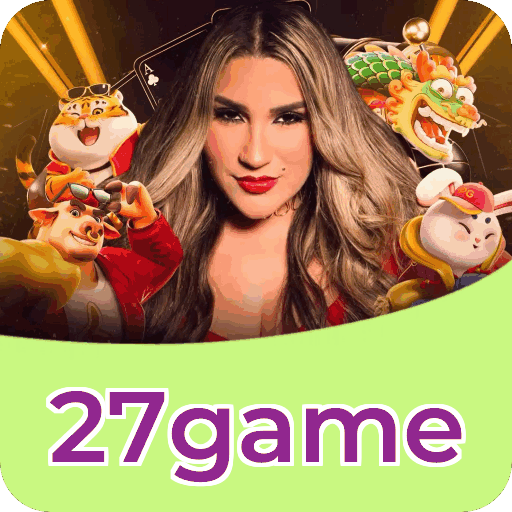 Números do app 27game em material de marketing — ilustração, não auditoria